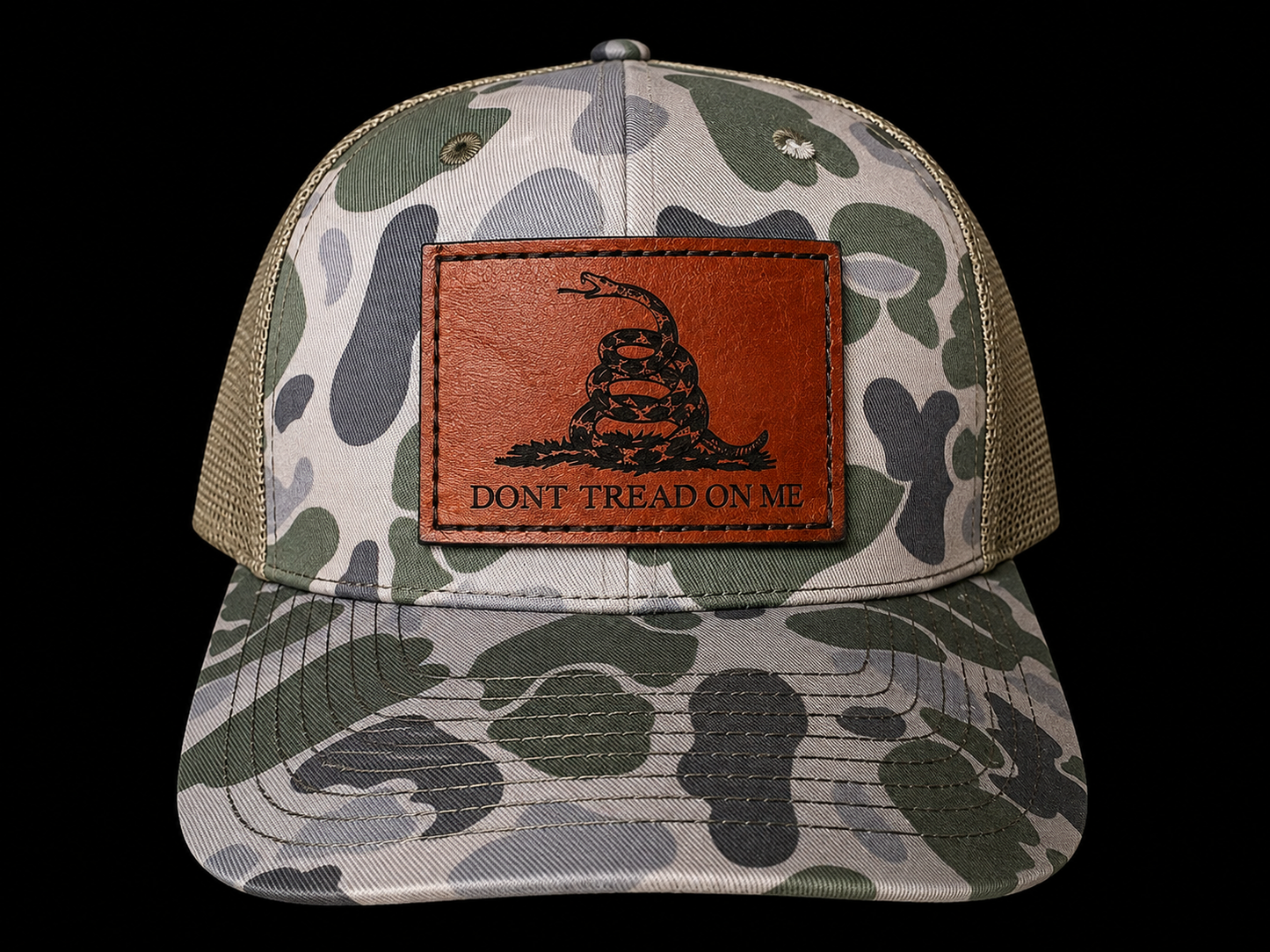 Sale Hat Duck Camo Don't Tread on Me Hat
