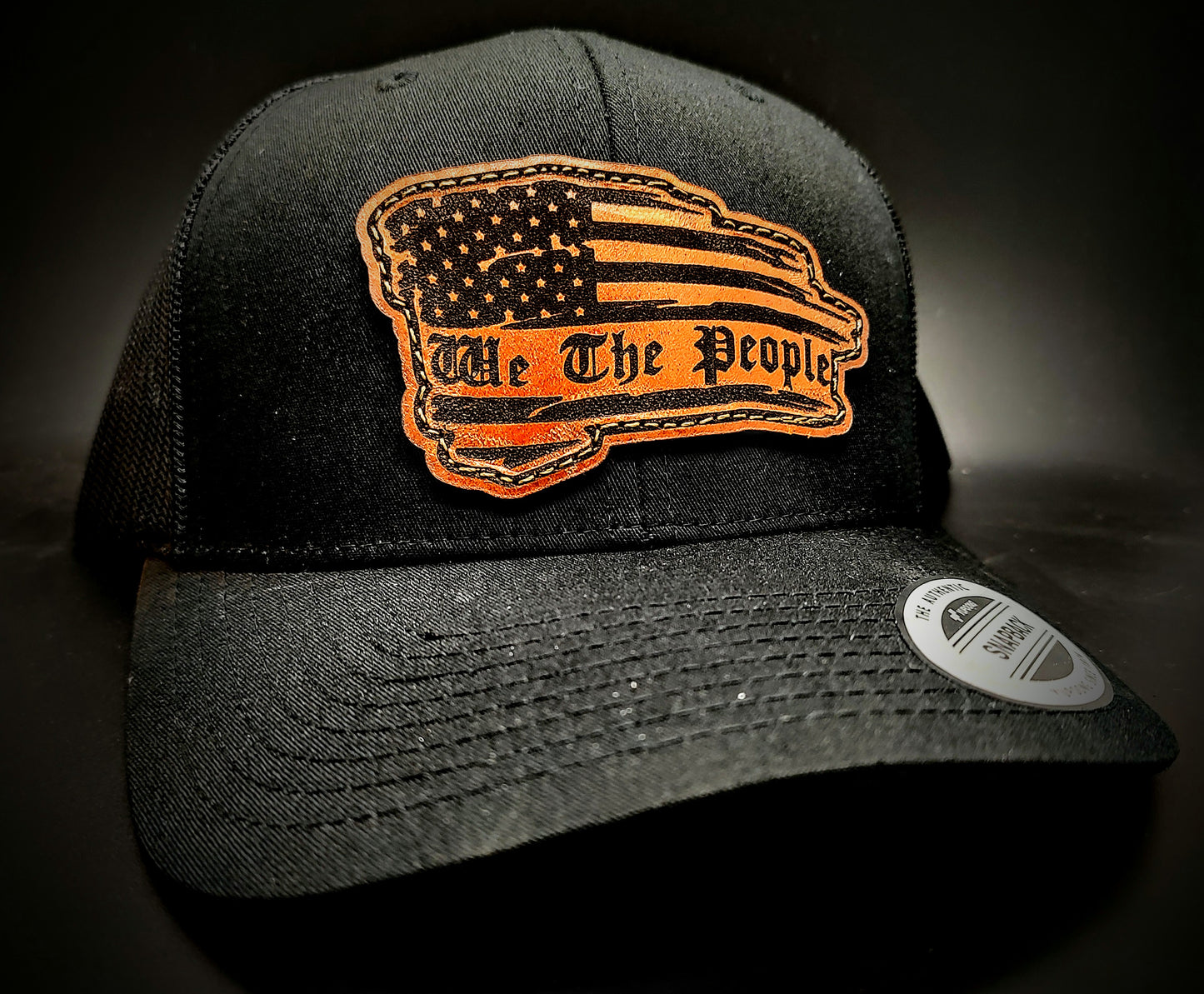 We the People Sewn Patch Hat