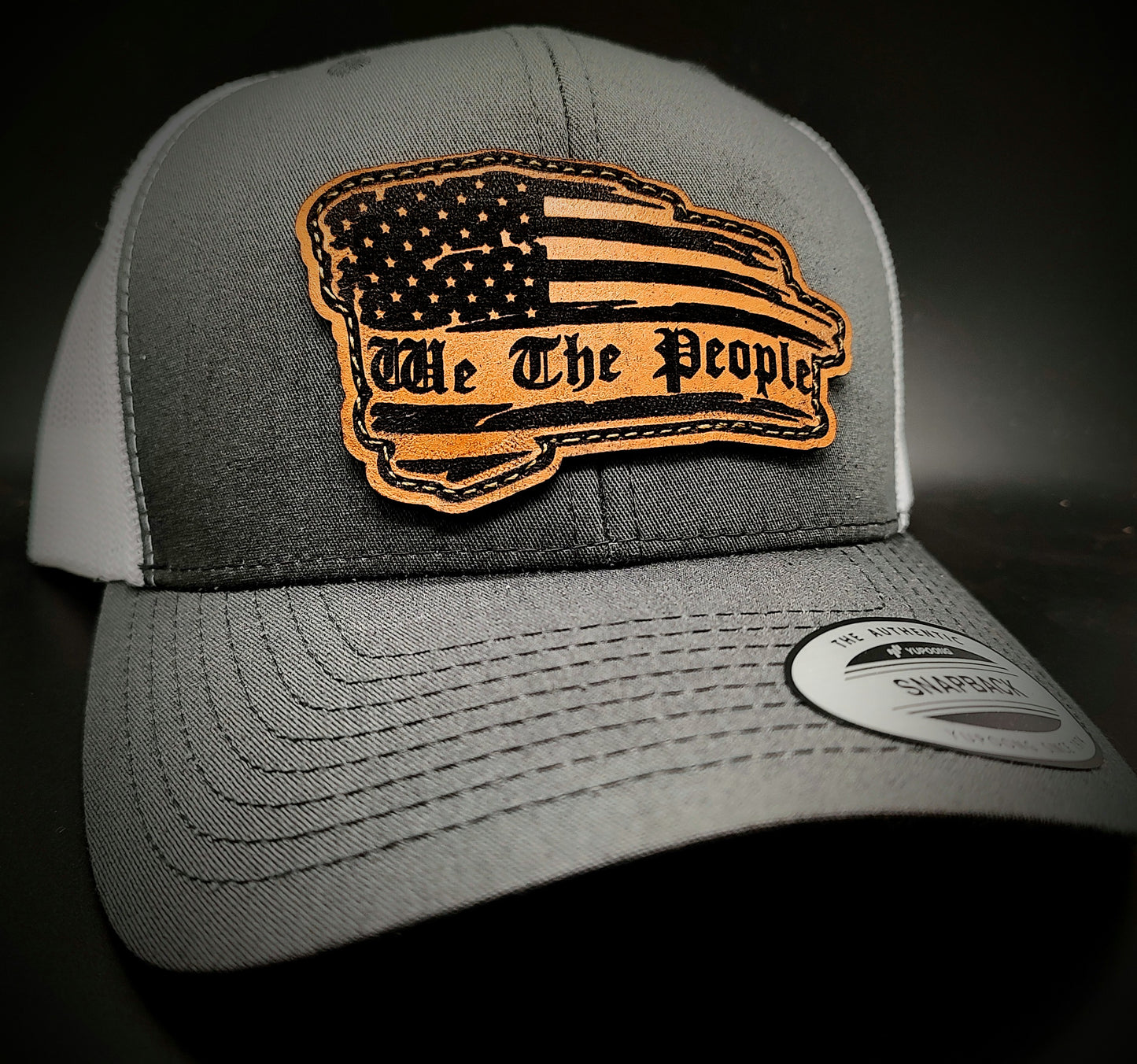 We the People Sewn Patch Hat