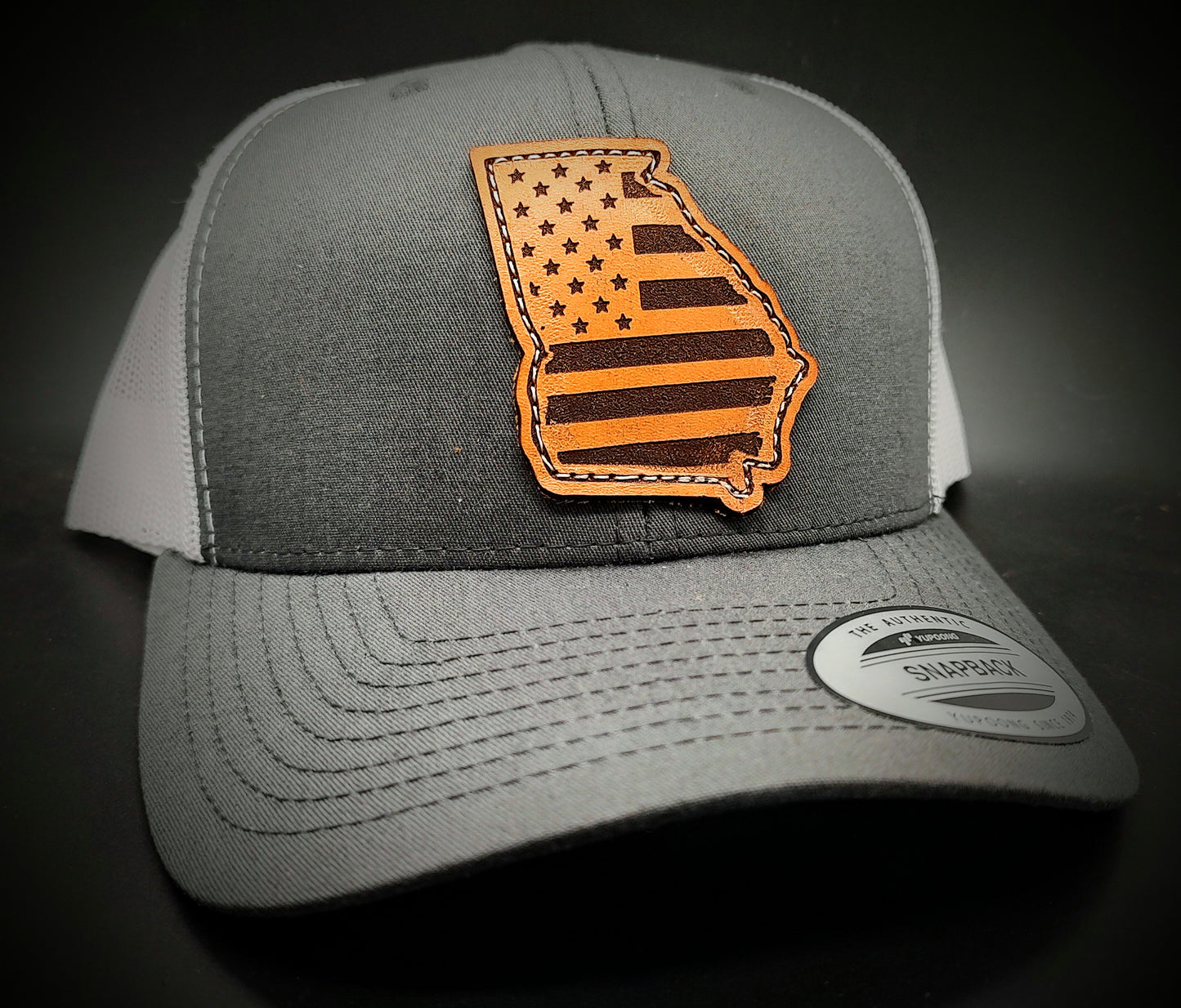 Georgia State Sewn Patch Hat