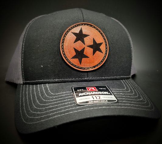 Tennessee Flag Sewn Patch Hat