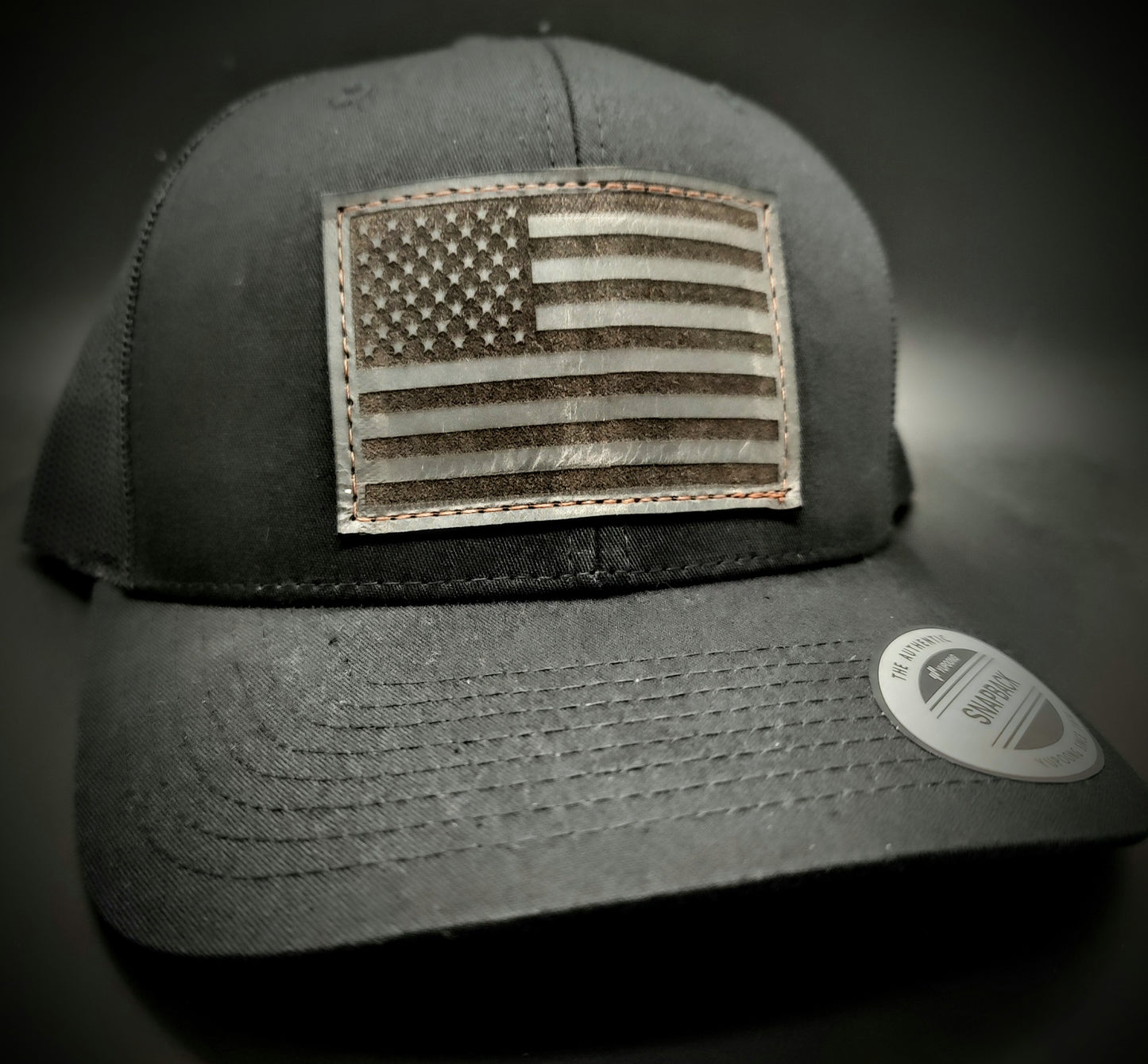 American Flag Patch Hat