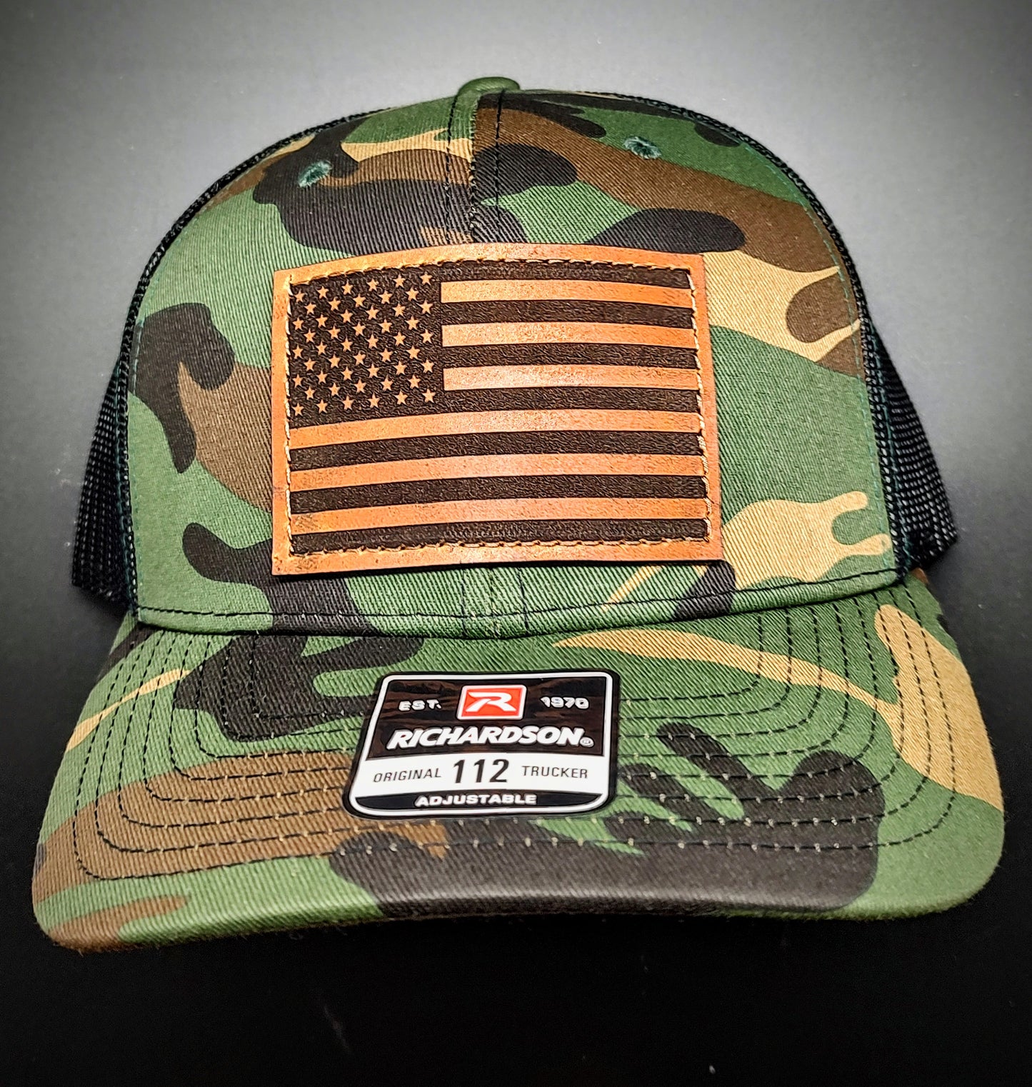 American Flag Patch Hat