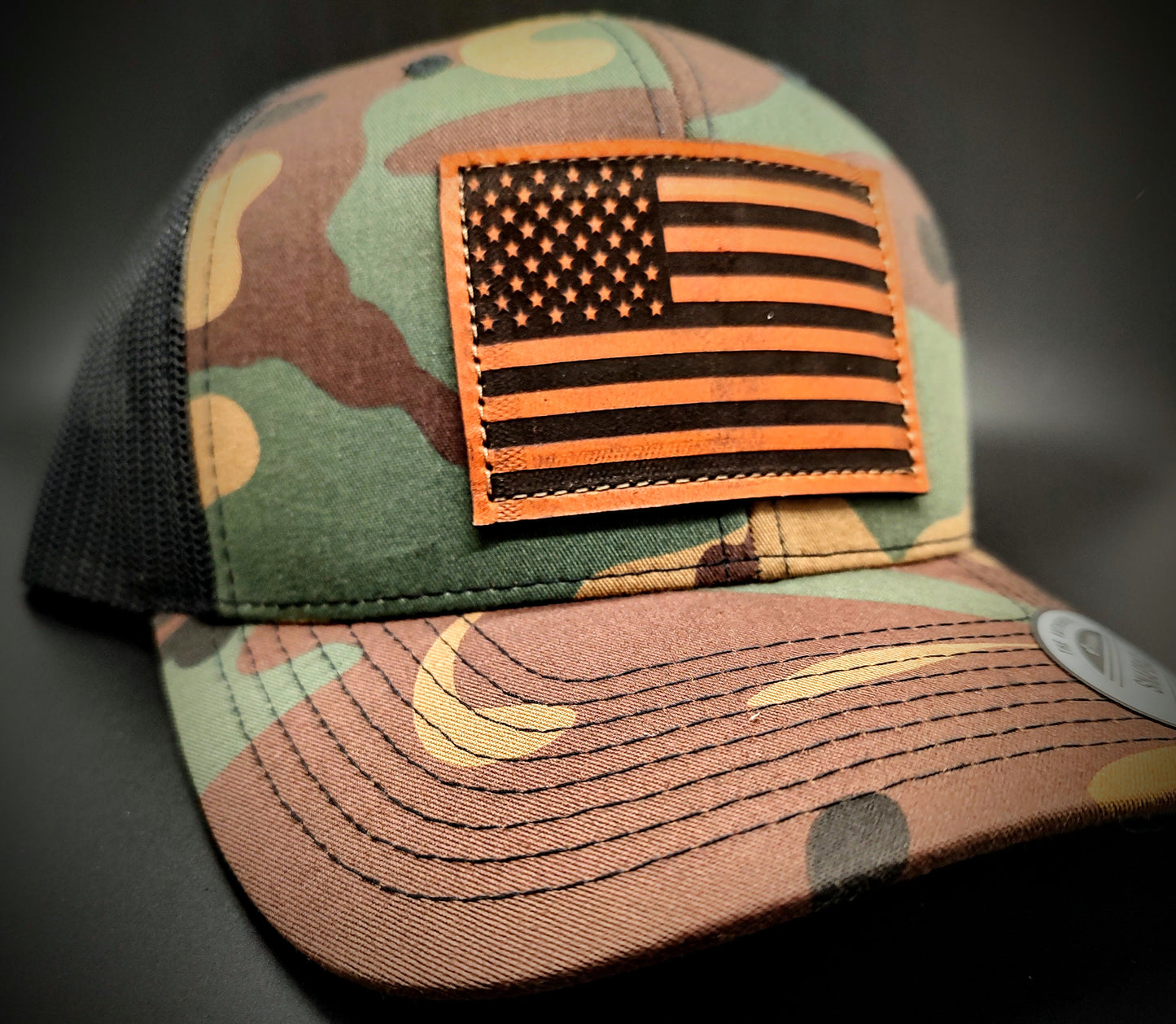 American Flag Patch Hat